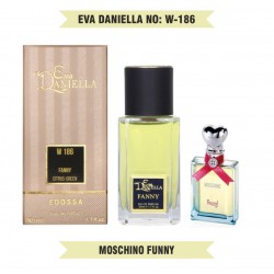 Мини парфюм EVA DANIELLA NO: W-186 MOSCHINO FUNNY 50 мл (edossa)