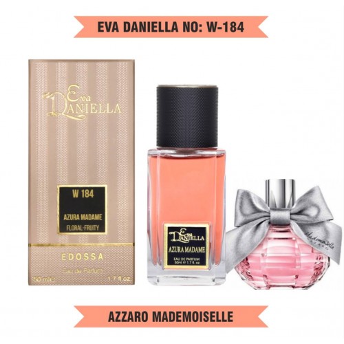Міні парфум EVA DANIELLA NO: W-184 AZZARO MADEMOISELLE 50 мл (edossa)