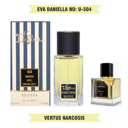 Мини парфюм EVA DANIELLA NO: U-504 VERTUS NARCOSIS 50 мл (edossa)
