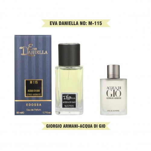 Мини парфюм EVA DANIELLA NO: M-115 ACQUA DI GIO 50 мл (edossa)
