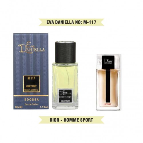 Мини парфюм EVA DANIELLA NO: M-117 DIOR HOMME SPORT 50 мл (edossa)