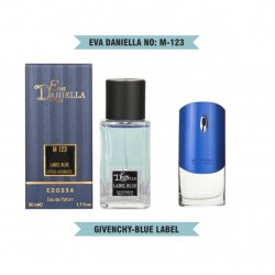 Мини парфюм EVA DANIELLA NO: M 123 GIVENCHY BLUE LABEL 50 мл (edossa)