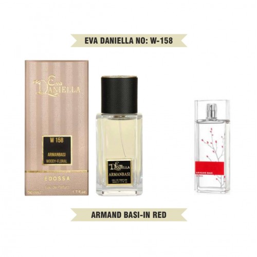 Мини парфюм EVA DANIELLA NO: W 158 ARMAND BASI In red 50 мл (edossa)