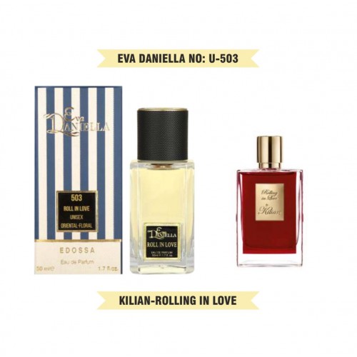 Міні парфум EVA DANIELLA NO: U 503 KILIAN ROLLING IN LOVE 50 мл (edossa)