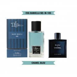 Міні парфум EVA DANIELLA NO: M-105 Chanel Bleu De Chanel 100 мл (edossa)