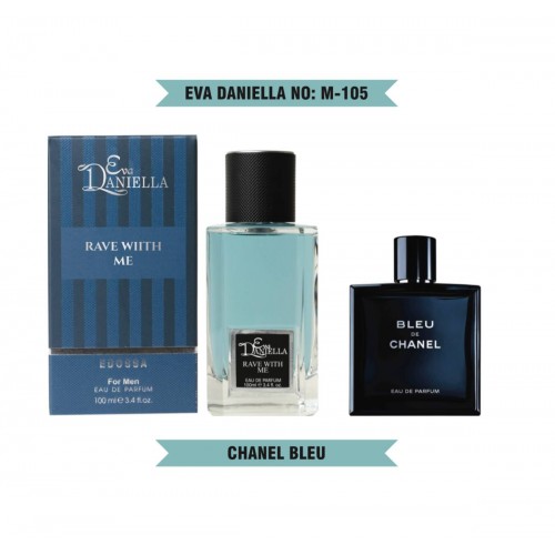 Мини парфюм EVA DANIELLA NO: M-105 Chanel Bleu De Chanel 100 мл (edossa)