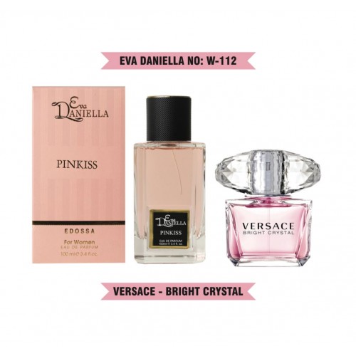 Мини парфюм EVA DANIELLA NO: W 112 VERSACE BRIGHT CRYSTAL 100 мл (edossa)