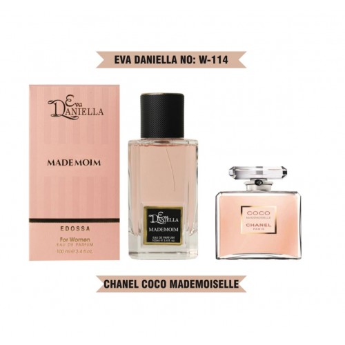 Мини парфюм EVA DANIELLA NO: W-114 Chanel Coco Mademoiselle 100 мл (edossa)