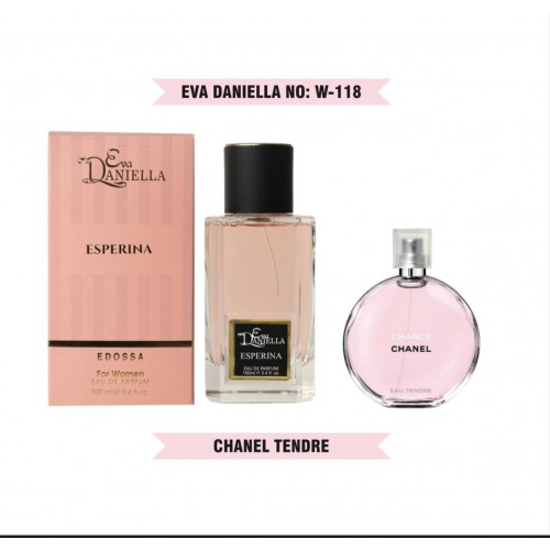 Мини парфюм EVA DANIELLA NO: W 118 CHANEL TENDRE 100 мл (edossa)