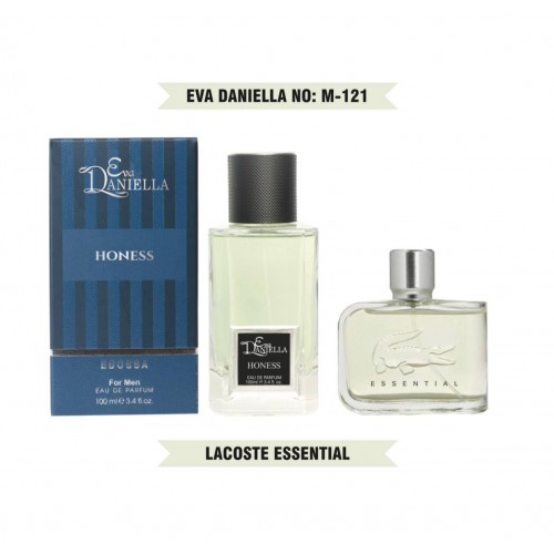 Мини парфюм EVA DANIELLA NO: M 121 LACOSTE ESSENTIAL 100 мл (edossa)
