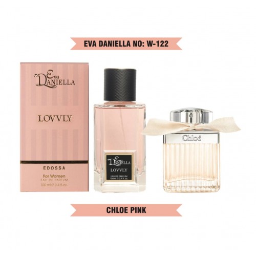 Мини парфюм EVA DANIELLA NO: W-122 Chloe parfum pink 100 мл (edossa)
