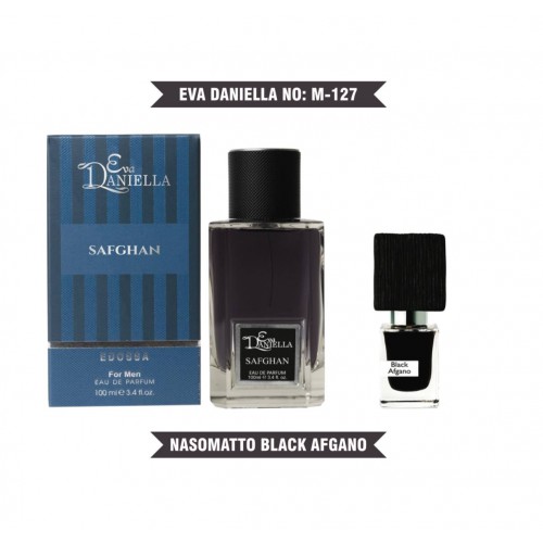 Міні парфум EVA DANIELLA NO: M 127 NASOMATTO BLACK AFGANO 100 мл (edossa)