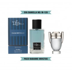 Мини парфюм EVA DANIELLA NO: M-129 PACO RABANNE INVICTUS 100 мл (edossa)