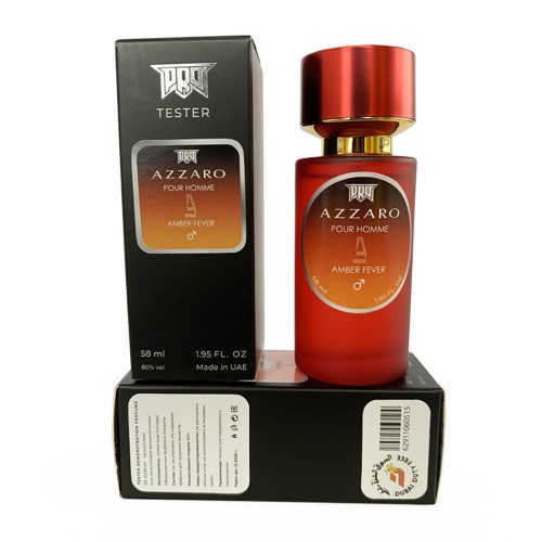 Мини парфюм AZZARO POUR HOMME AMBER FEVER 58 мл (Тестер PRO)