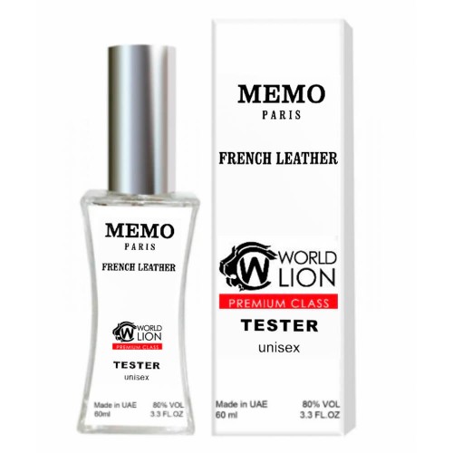 Мини парфюм Memo French Leather 60 мл (premium class world lion)