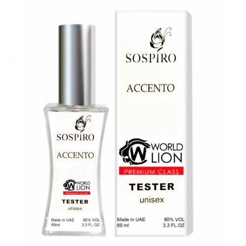 Мини парфюм Sospiro Accento 60 мл (premium class world lion)