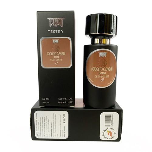 Мини парфюм ROBERTO CAVALLI UOMO DEEP DESIRE 58 мл (Тестер PRO)