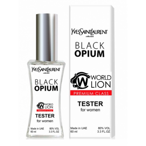 Мини парфюм Yves Saint Laurent Black Opium 60 мл (premium class world lion)