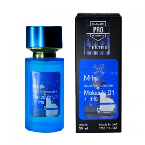 Мини парфюм Escentric Molecules Molecule 01+ iris 58 мл (Тестер PRO)