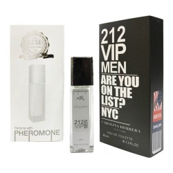 Мини парфюм Carolina Herrera 212 VIP Men 40 мл (тестер pheromone formula)