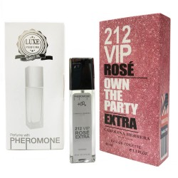 Мини парфюм Carolina Herrera 212 VIP Rose Extra 40 мл (тестер pheromone formula)