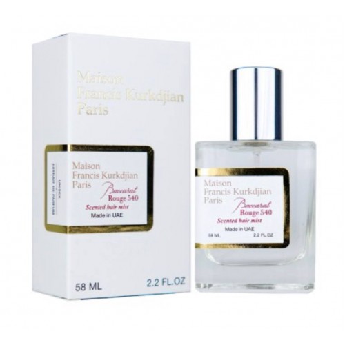 Мини парфюм MAISON KURKDJIAN -BACCARAT ROUGE 540 Hair Mist 58мл N568(тестер NEWLY)