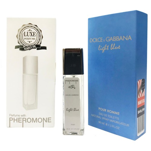 Мини парфюм Dolce Gabbana Light Blue Man 40 мл (тестер pheromone formula)