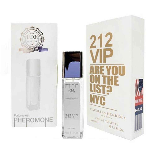 Мини парфюм Carolina Herrera 212 VIP 40 мл (тестер pheromone formula)