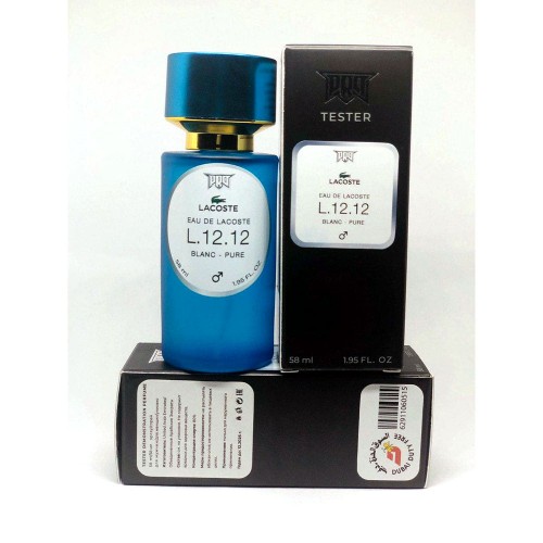 Мини парфюм Eau De Lacoste L.12.12: Blanc 58 мл (Тестер PRO)