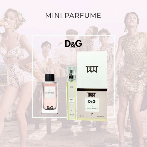 Мини парфюм Dolce&Gabbana 3 L`Imperatrice 33 мл (Тестер PRO mini)