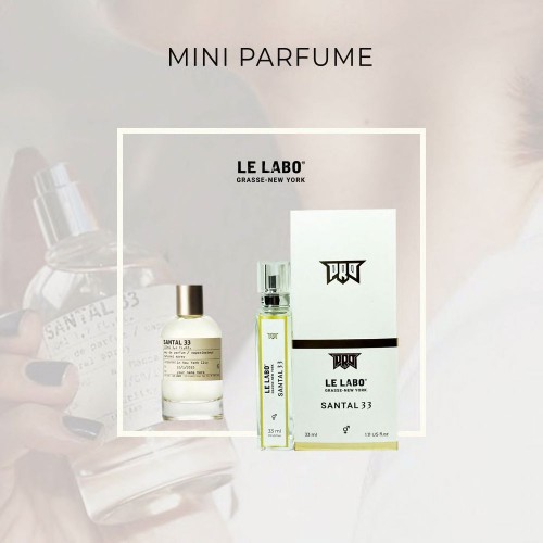 Мини парфюм Le Labo Santal 33 33 мл (Тестер PRO mini)