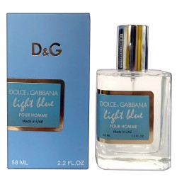 Мини парфюм Dolce&Gabbana Light Blue Pour Homme 58мл N40(тестер NEWLY)