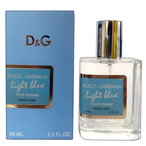 Мини парфюм Dolce&Gabbana Light Blue Pour Homme 58мл N40(тестер NEWLY)