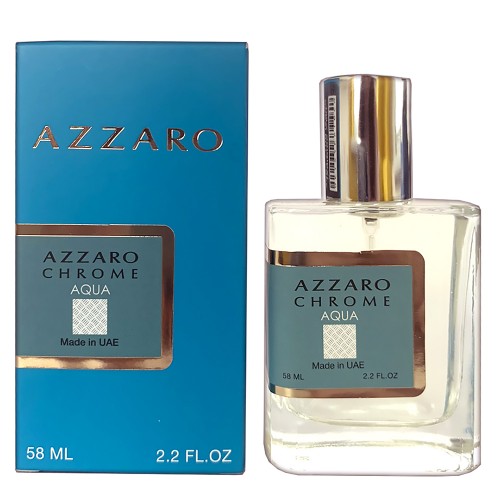 Міні парфум Azzaro Chrome Aqua 58мл (тестер NEWLY)