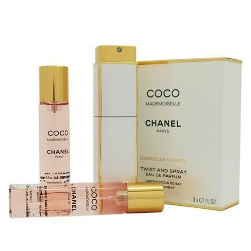 Набор мини парфюмов Chanel Coco Mademoiselle (Шанель Коко Мадмуазель) 3*20мл.