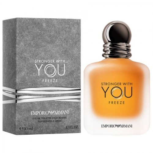 Парфум Giorgio Emporio Armani Stronger With You Freeze Pour Homme Eau de Toilette 100 мл (з магнітною стрічкою) (люкс копія)