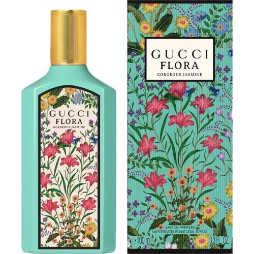 Парфюм Gucci Flora Gorgeous Jasmine Eau de Parfum 100 мл К (с магнитной лентой) (люкс копия)