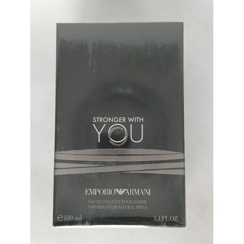 Парфум Giorgio Emporio Armani Stronger With You Pour Homme Eau de Toilette 100 мл (з магнітною стрічкою) (люкс копія) — фото 2