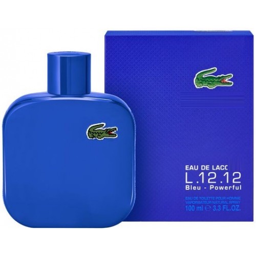 Парфум аналог Eau De Lacoste L.12.12: Bleu Powerful vert 100 мл (копія парфумів)
