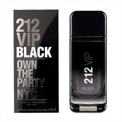 Парфум Carolina Herrera 212 VIP Black men Parfum 100 мл (примяті коробки) (люкс копія)