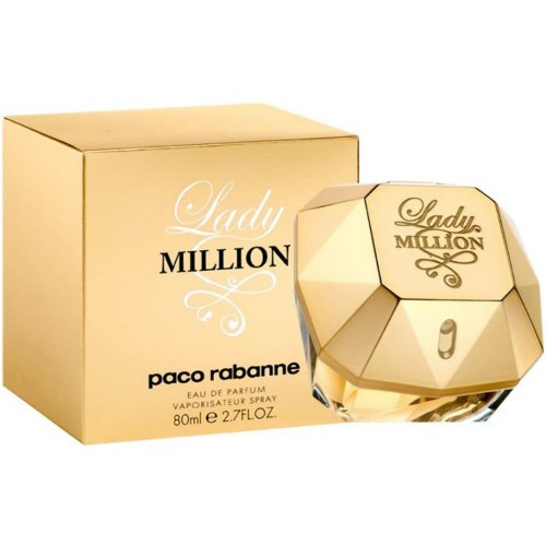 Парфюм Paco Rabanne Lady Million Eau de Parfum 80 мл (с магнитной лентой) (люкс копия)