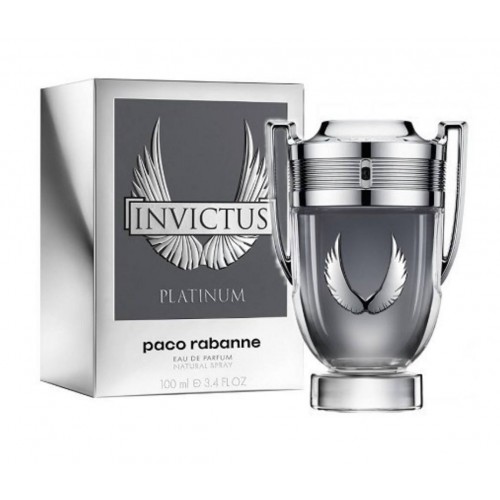 Парфюм Paco Rabanne Invictus Platinum 100 мл (примятые коробки) (с магнитной лентой) (люкс копия)