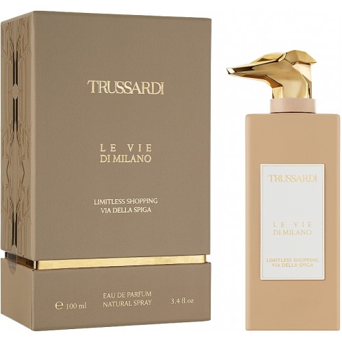 Парфюм Trussardi Le Vie Di Milano Limitless Shopping Via Della Spiga Eau de Parfum 100 мл (без слюды) (с магнитной лентой) (люкс копия)