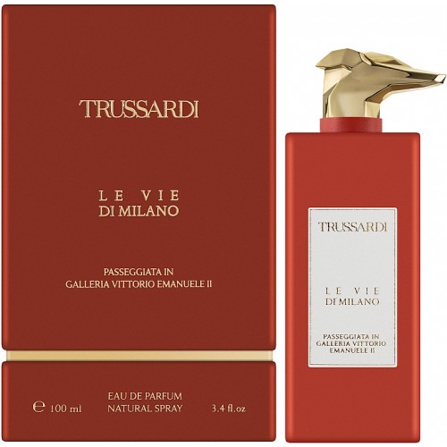 Парфюм Trussardi Le Vie Di Milano Passeggiata In Galleria Vittorio Emanuele II Eau de Parfum 100 мл (с магнитной лентой) (люкс копия)