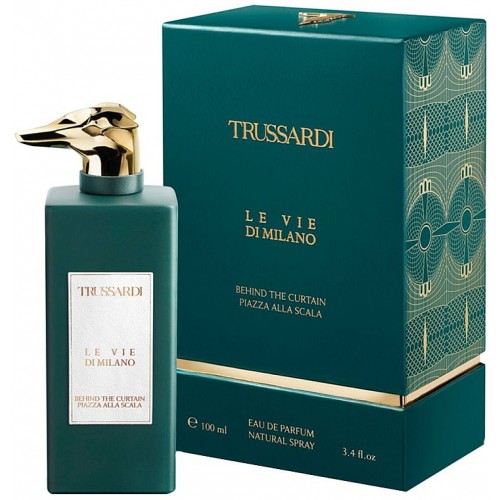 Парфюм Trussardi Le Vie Di Milano Behind The Curtain Piazza Alla Scala Eau de Parfum 100 мл (с магнитной лентой) (люкс копия)