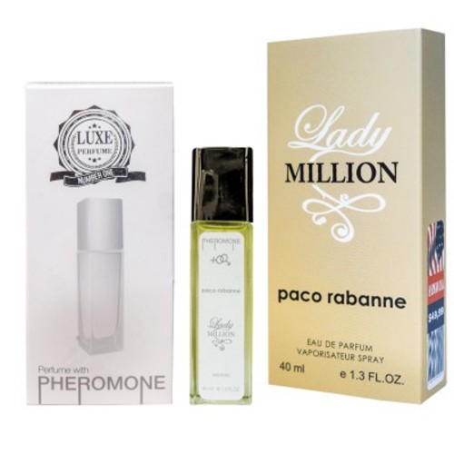 Мини парфюм PACO RABANNE LADY MILLION 40 мл (тестер pheromone formula)