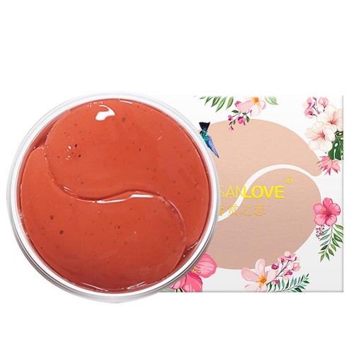 Гидрогелевые патчи под глаза SERSANLOVE Roselle Gel Eye Mask с цветами гибискуса 60 шт