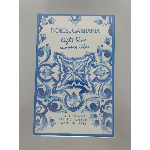 Парфюм Dolce & Gabbana Light Blue Summer Vibes pour homme 125 мл (люкс копия) — фото 2