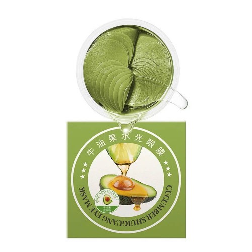 Гидрогелевые патчи под глаза SERSANLOVE Cucumber Shuiguang Eye Mask с экстрактом авокадо 60 шт