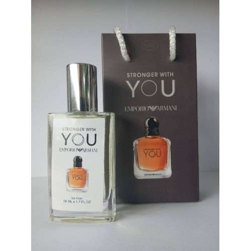 Мини парфюм Giorgio Armani Stronger With You 50 мл (тестер bag)
